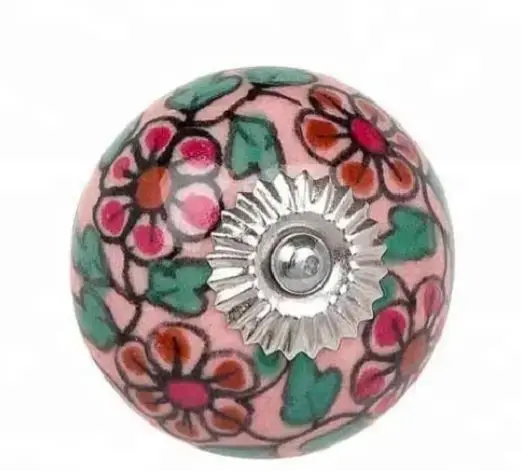 Fresh Arrival Grey Color Ceramic Knob Decorative Door Knobs Cabinet Drawer Knobs and Pulls Furniture Handle Wholesale