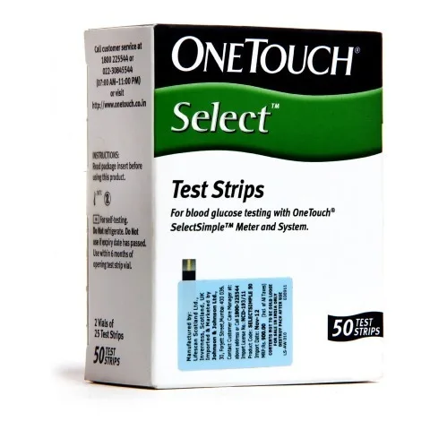 One Touch Ultra Blue Diabetic Test Strips 50ct
