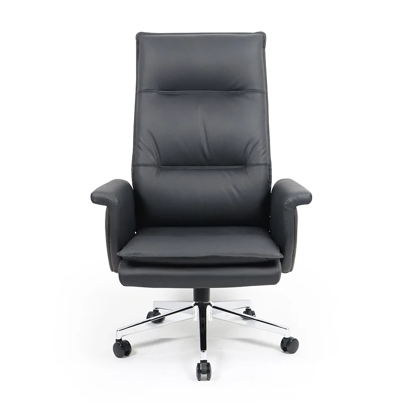 Modern Computer Office Furniture PU Leather Material Boss Swivel Executive Office Chair