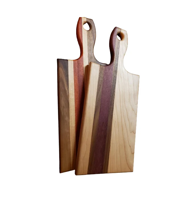 Custom Hand Polished Mango Wood Chopping Board Wholesale Manufacturer New Design Handmade Wooden Cutting Board