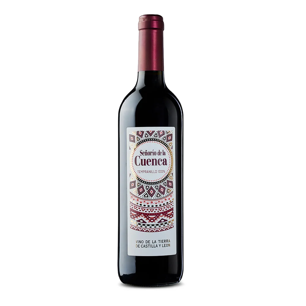 Высококачественный Испанский 100% г., виноград temпранильо, до сих пор, фруктовый, свежий, красный вина, 750 мл, стеклянная бутылка для супермаркетов
