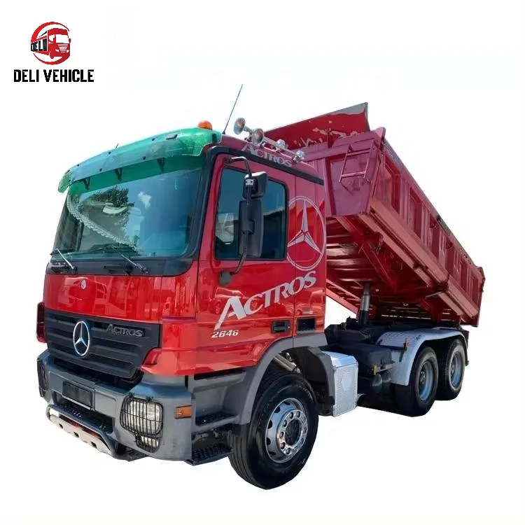 Good Condition used tractor truck for Merceds 2646 6x4 used trailer truck