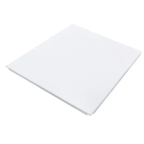 Aluminum tile Plain 0.7 lay-in alloy ral 9016 - 002 size 60x60 Wholesale Made in Saudi Arabia by Jawdah