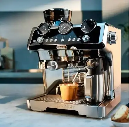 Cheap Coffee Machine 20 Bar Espresso Machine with Milk Frother 2 Independent Thermostats Espresso Coffee Maker for Cappuccino