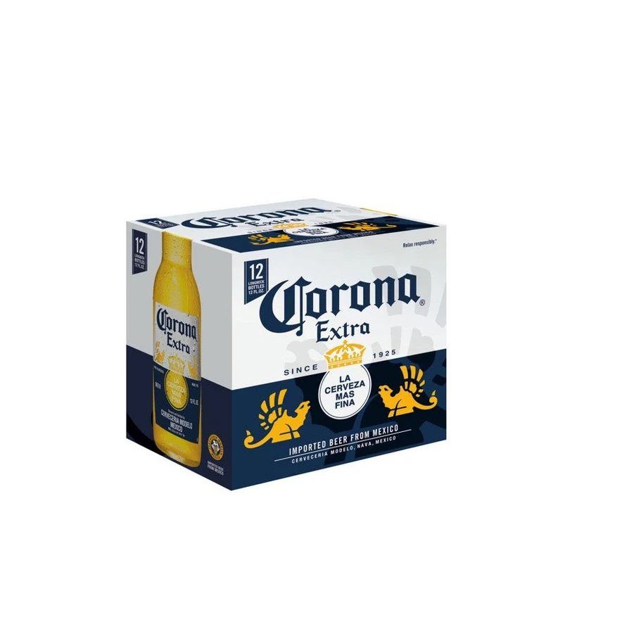 Beer Extra Corona for sale savor the light and smooth flavor of this iconic Mexican lager