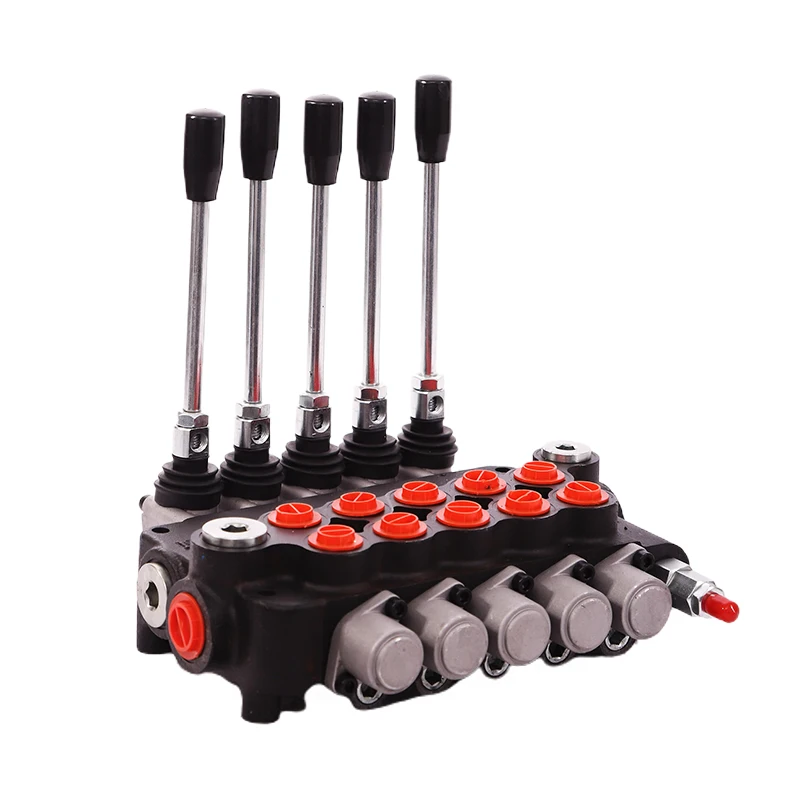 tractor forklift excavator pressure reducing hydraulic directional valve 4/2  3/8 1 2 P40 manufacturer