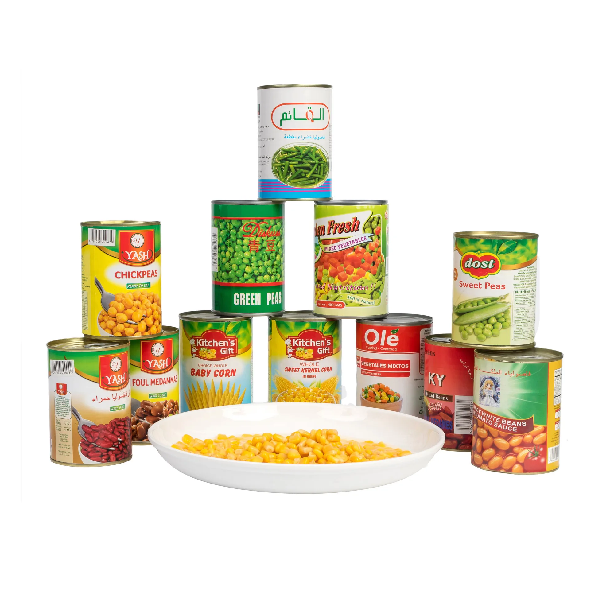 canned sweet corn kernel taste canned food fresh natural in brine 340g