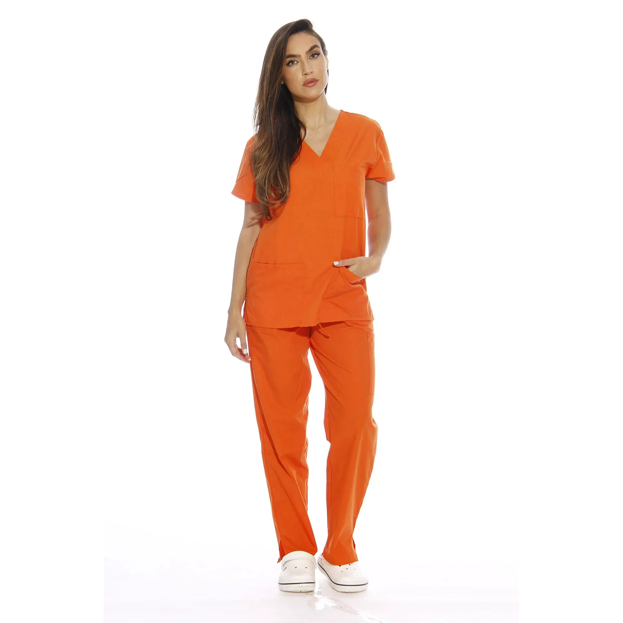 OEM Medical Clothing Hospital Uniform for Doctors Men Hospital Clothing Patient Gown Clothes Cotton Unisex Customized