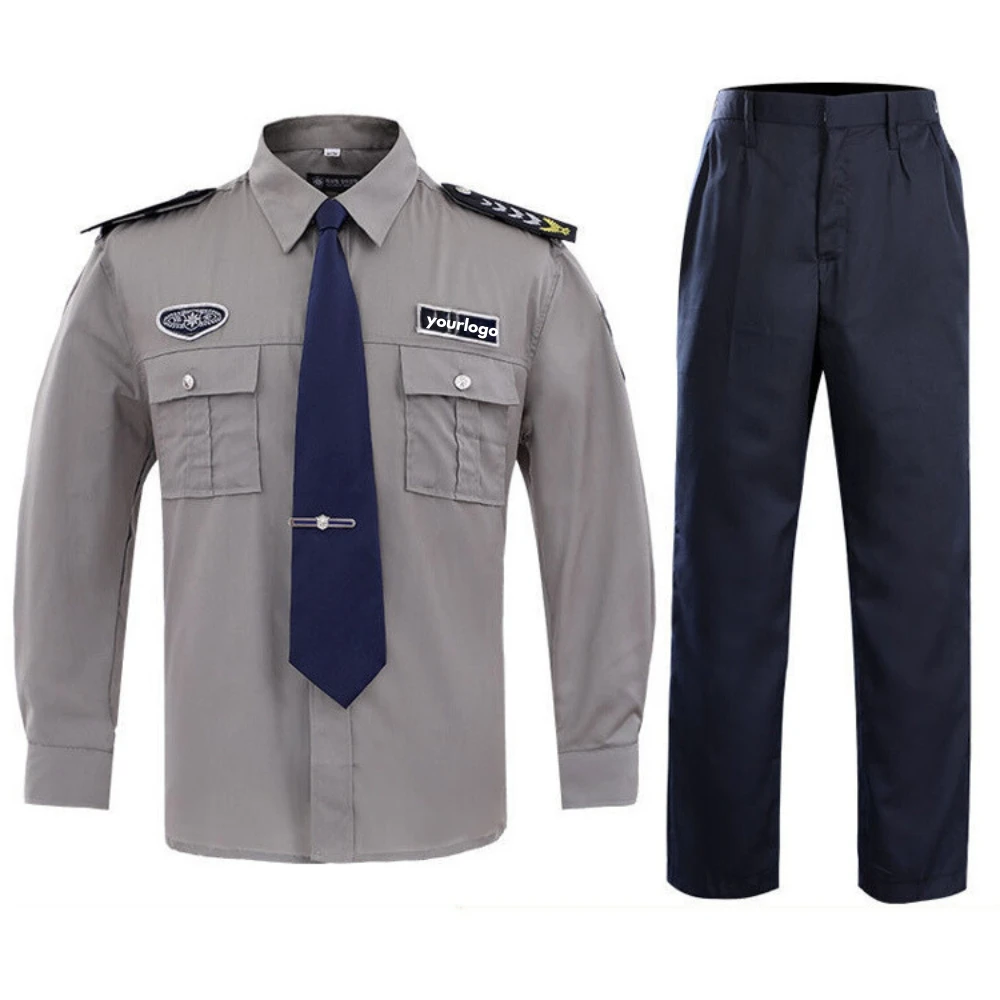 Customize Long Sleeves Short Sleeves Shirt Guard Uniform Security Workwear Airport Security