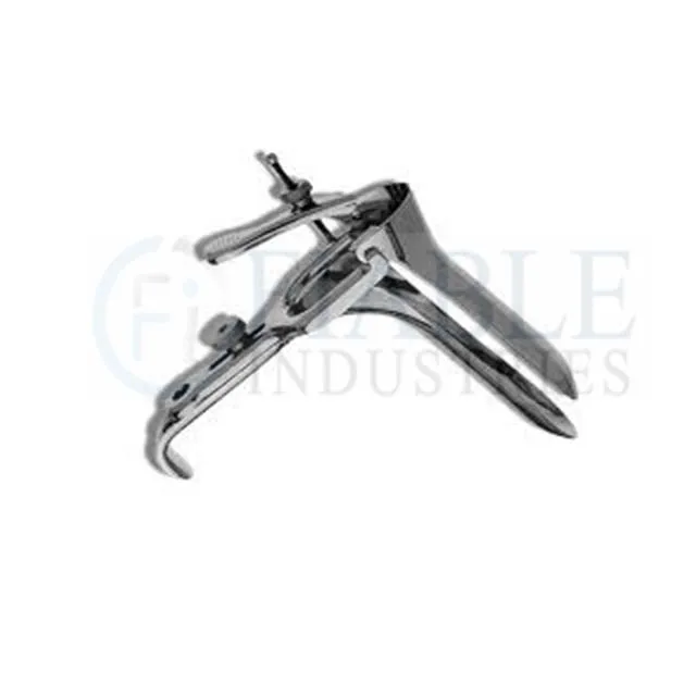 Graves Reusable Stainless Steel Vaginal Speculum Electro Surgical Instruments Medical Equipment Plastic Clip Type Forceps