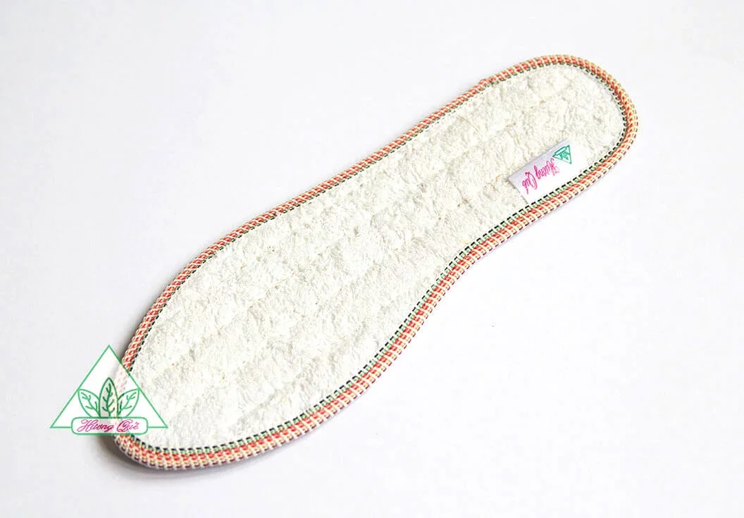 Huong Que 100% Natural Cinnamon Powder Insoles Comfort inside Shoe Insoles for 4 Seasons Anti-Sweat Shoe Insoles