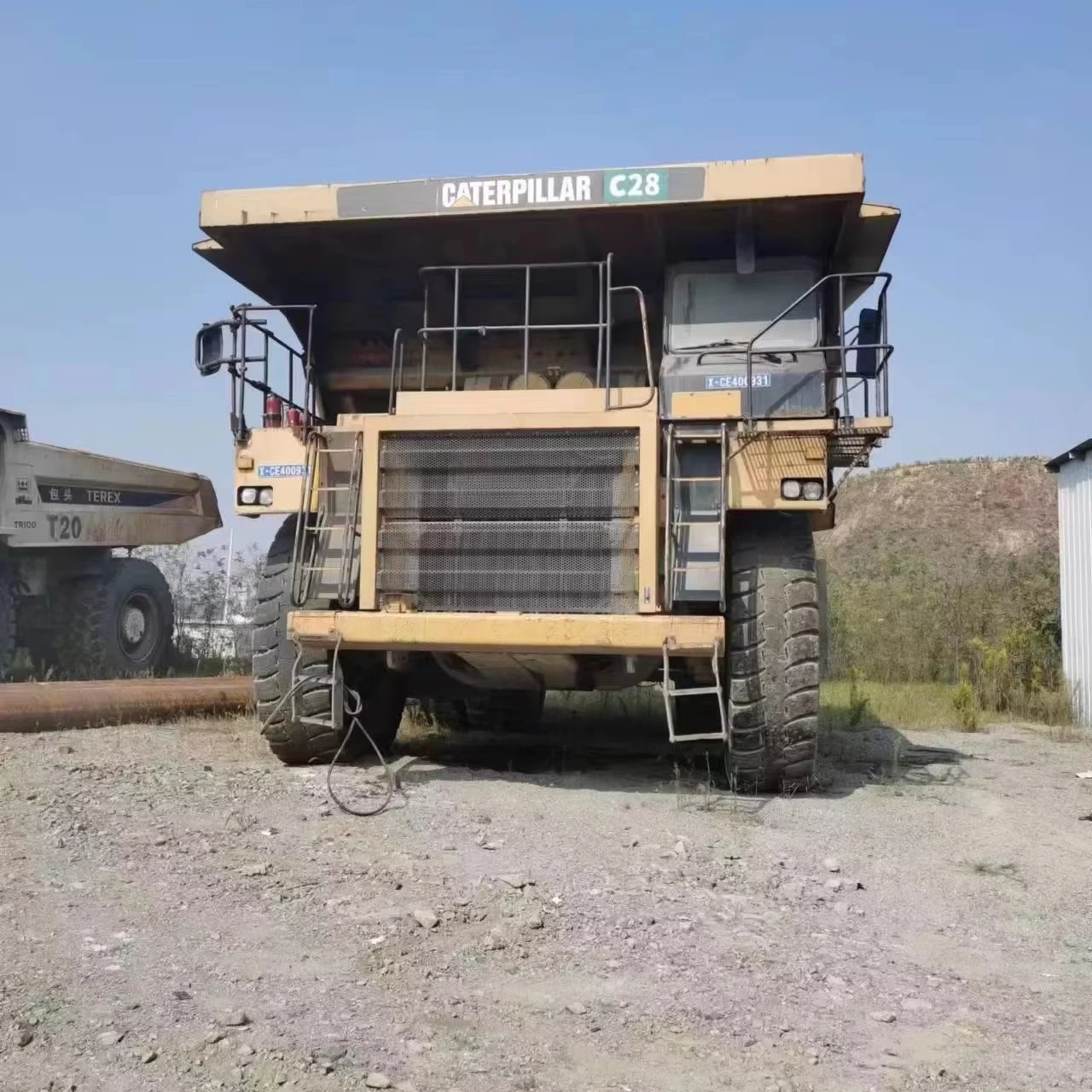 hot sale Used Caterpillar CAT 777 D Backhoe Loader Retro Dump Truck CAT 777 d Cheap Price For Sale