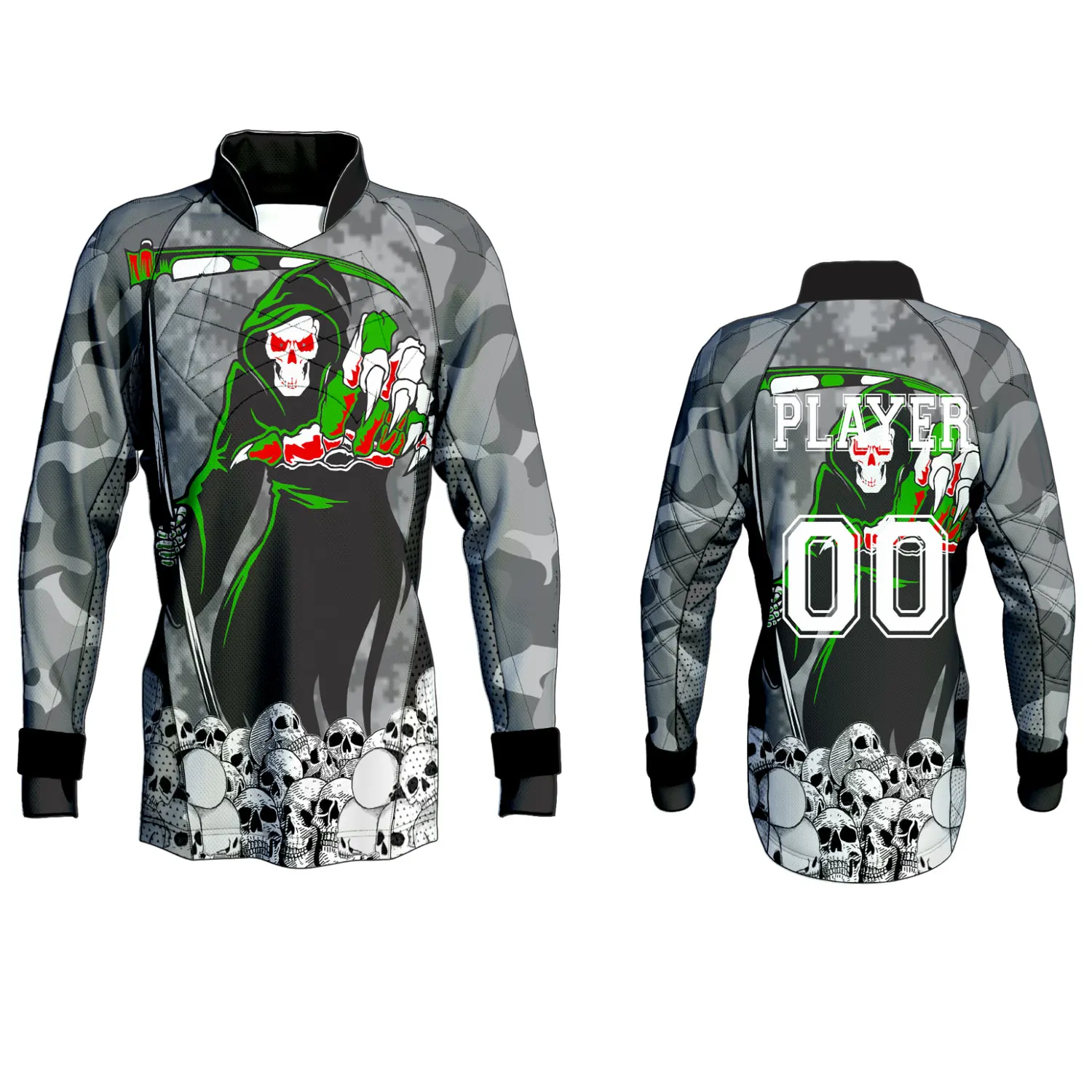 Premium Quality Paintball Jerseys for Teams Durable Fabric Ventilated Design Custom Printing Options for Casual Players