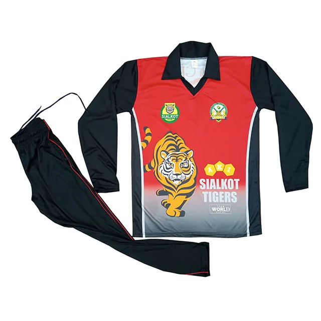 Best Design Professional Men Wholesale Custom Design Sports wears Cricket Uniforms Kits with Customized logos