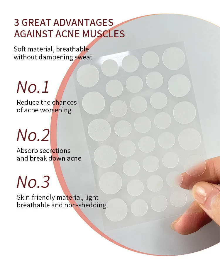 Prival Label Acne Patch for Acne Pimple Patch  Whitehead Absorbing Custom Skin Care Face Purifying Pores