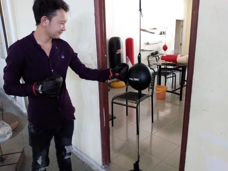 Pre-shipment Inspection for Double End Bag Training Set in Vietnam Cambodia Thailand Malaysia Indonesia India