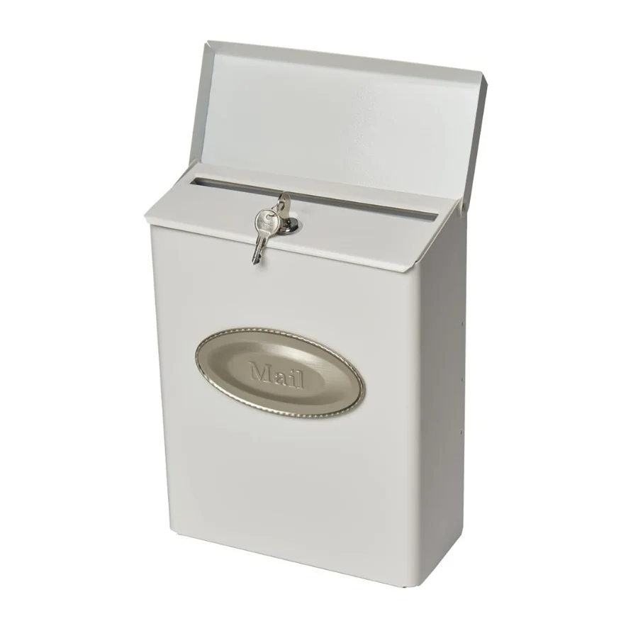 Customized Wall-Mounted Mailbox Galvanized Stainless Steel Smart Apartment Items American Style Tediton Lock Wholesales OEM ODM