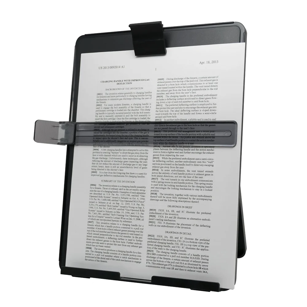 desktop Adjustable Clip File A4 Letter Document Holder