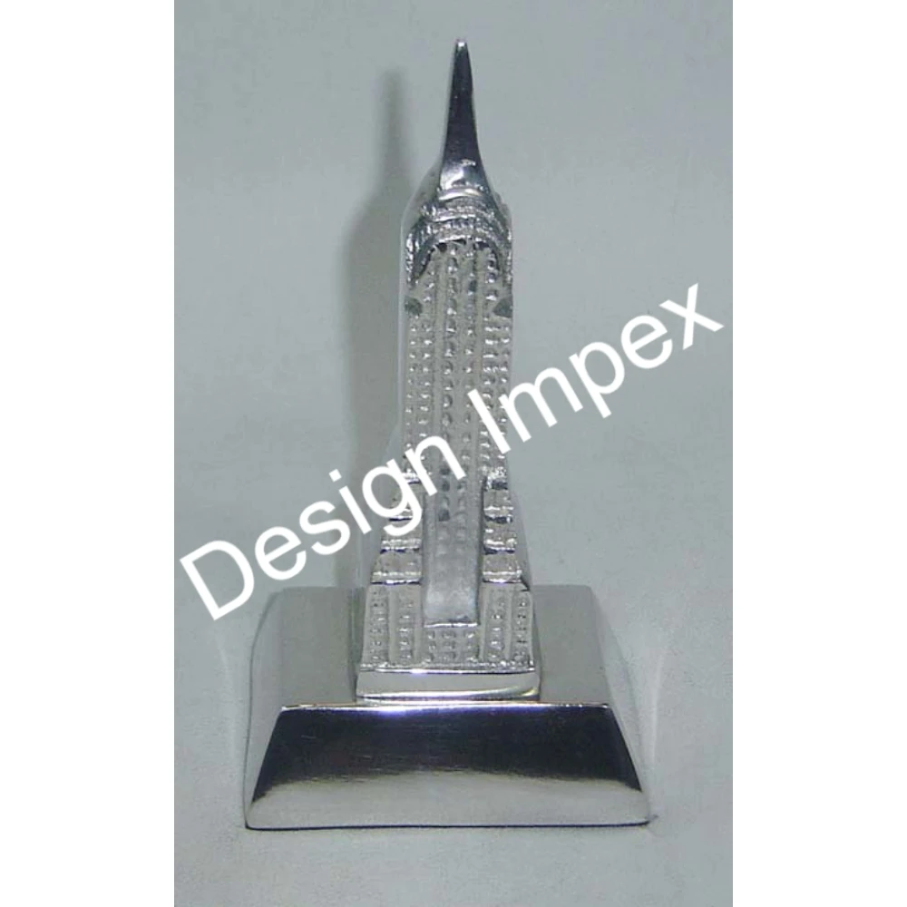 Эйфелева башня Серебряная отделка превосходная модель высшего качества большого размера для туристов наиболее посещающих место алюминиевая большая в мире