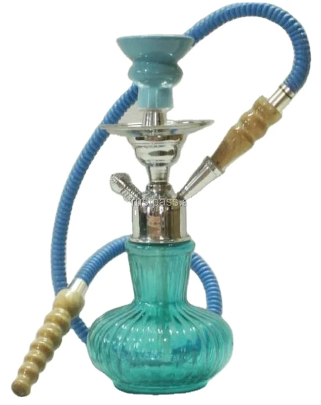 Arabic Glass Coloured Hookah Shisha for Sale Latest Design Decoration Fancy Beaded