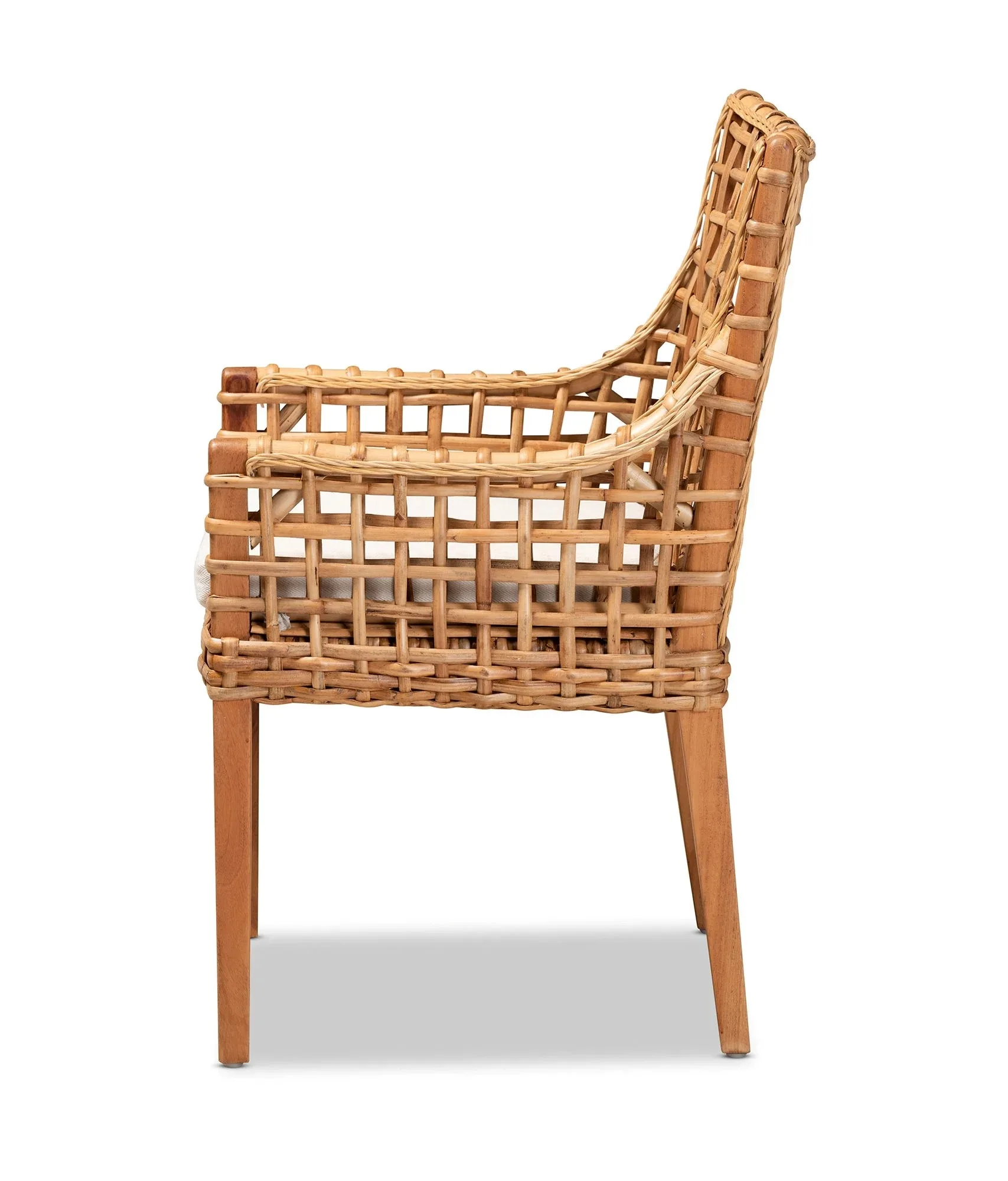 Top product magnificent Asian tropical style rattan woven chairs lounge chairs for living room and home terrace