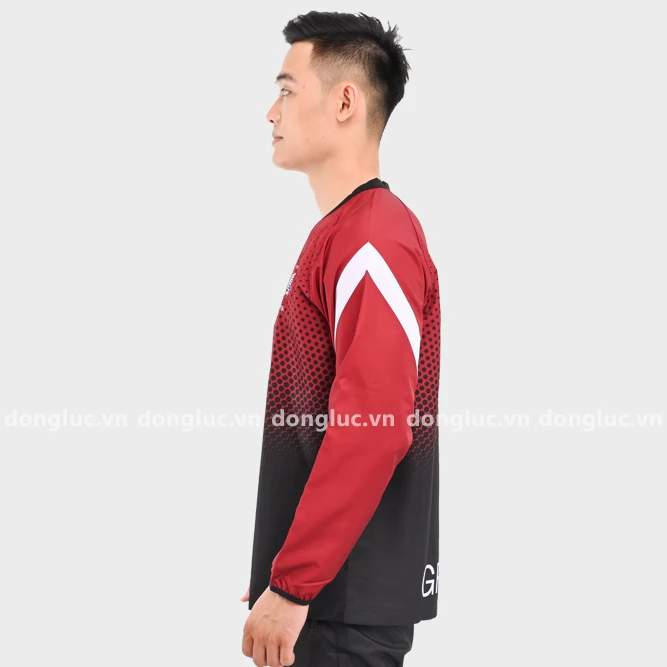 water proof sweat shirt durable apparel manufacturer  custom logo sublimated for windproof and high neck