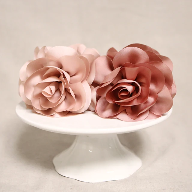 Hairbow Flower Cosage Satin Hair Clip Lady Made in Korea woman fashion Hair accesory tongs pin