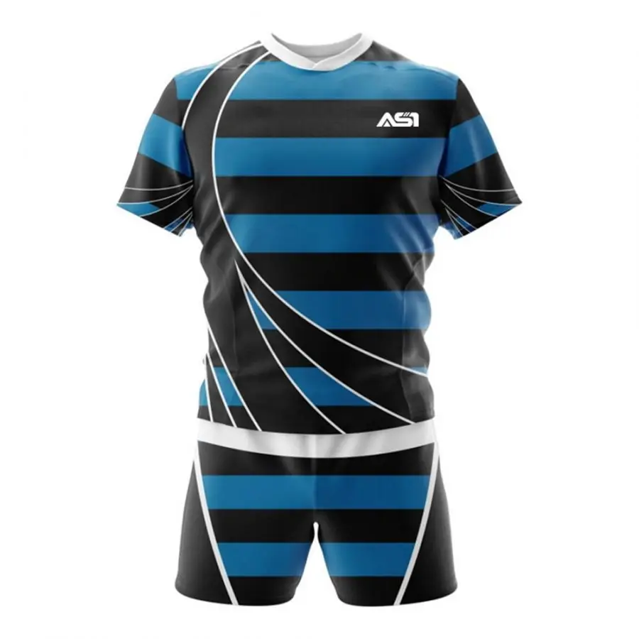 Sport Wear Rugby Uniforms Men OEM Rugby Kits Rugby Shirts Jersey High Quality Sublimation Custom Unisex Uniform