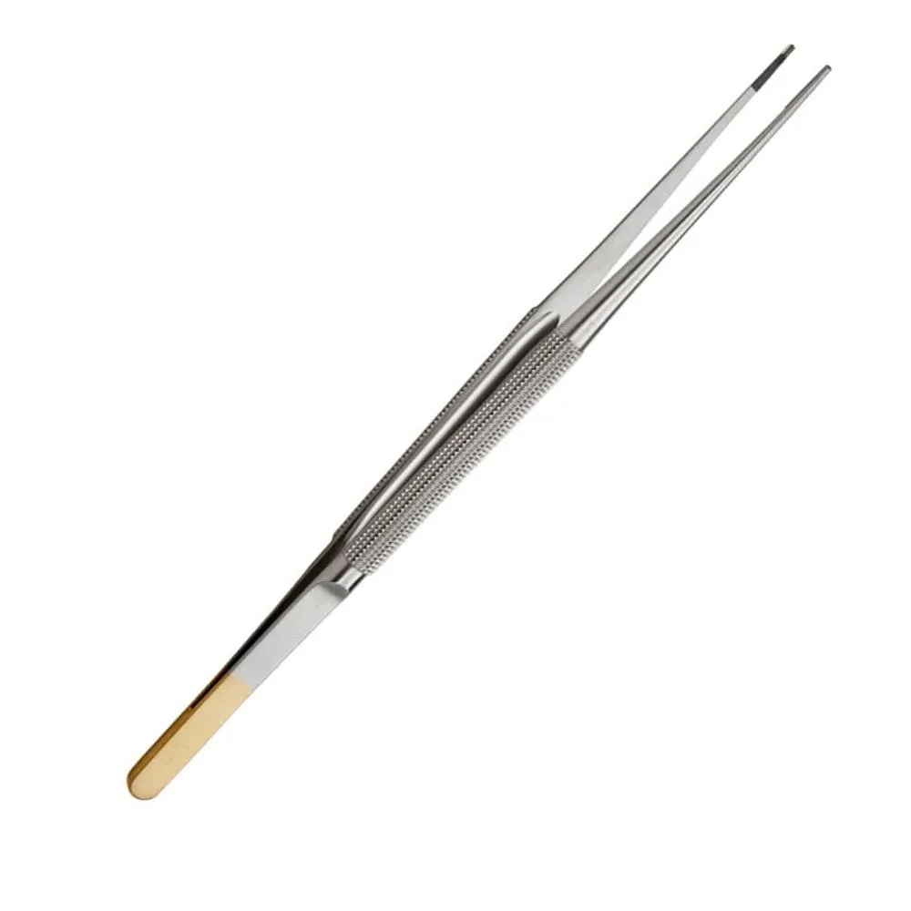 Debakey Needle Pulling Tissue Forceps Tungsten Carbide Round Handle 18.5cm High Quality Surgical Instruments