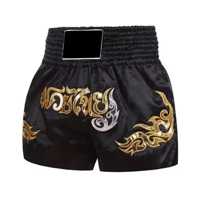 Muay Thai and MMA Shorts Custom Logo and Design | High-Quality Kickboxing Gear for All Ages