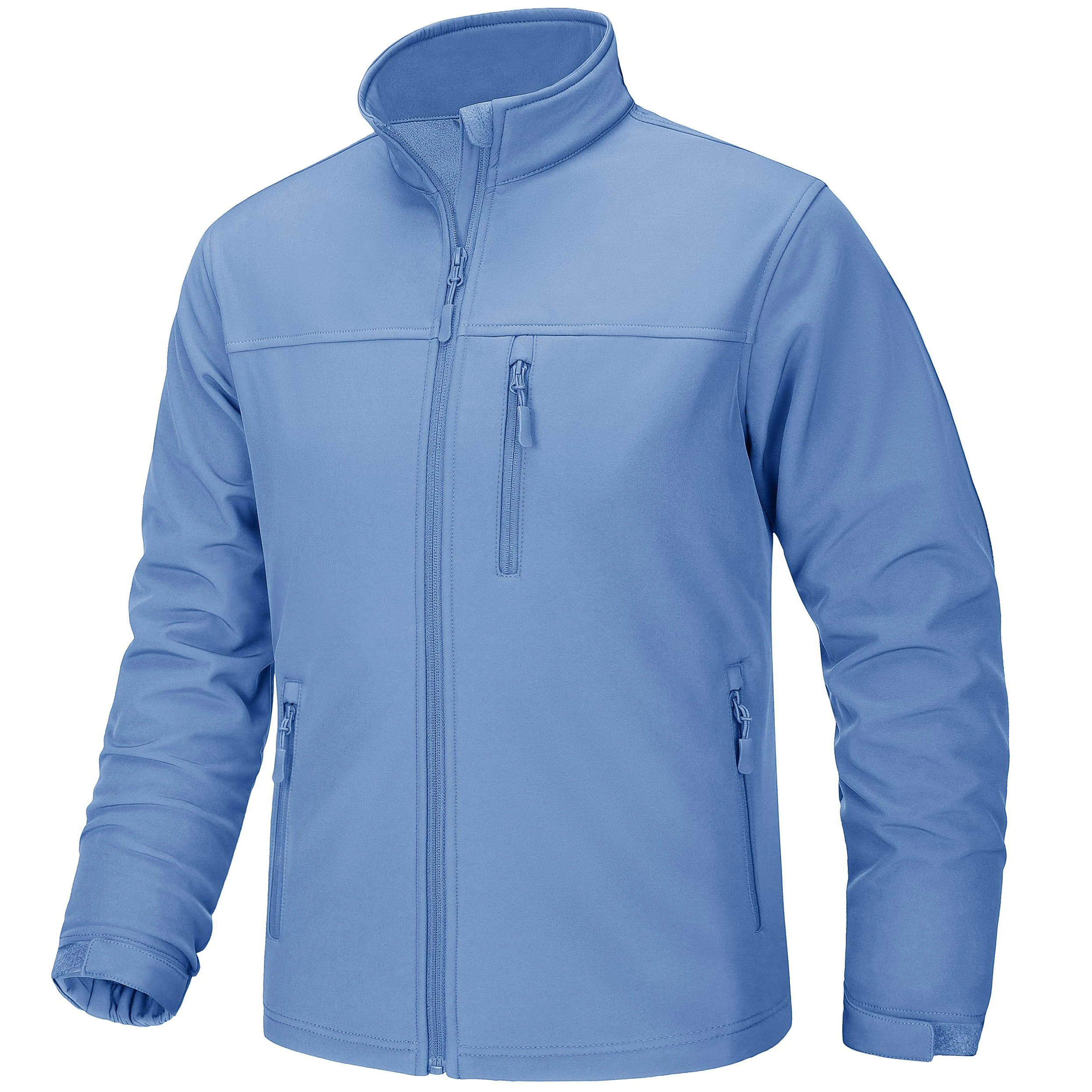 Custom Winter Softshell Jacket Sports Outdoor Hunting Breathable Cordura Material Quick Dry Windproof Waterproof Zipper Closure