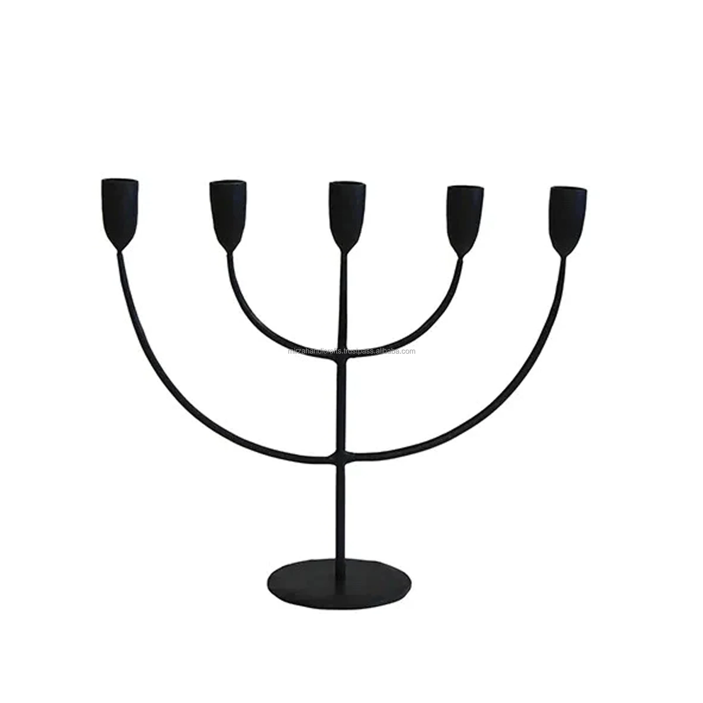 Four Arms Candle Holder Wrought Iron Wedding and Home Decoration Candle Stand Cheapest Price in India