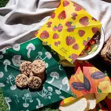 Eco Friendly High Quality Bee wax Wrap Food Replace Plastic Wrap