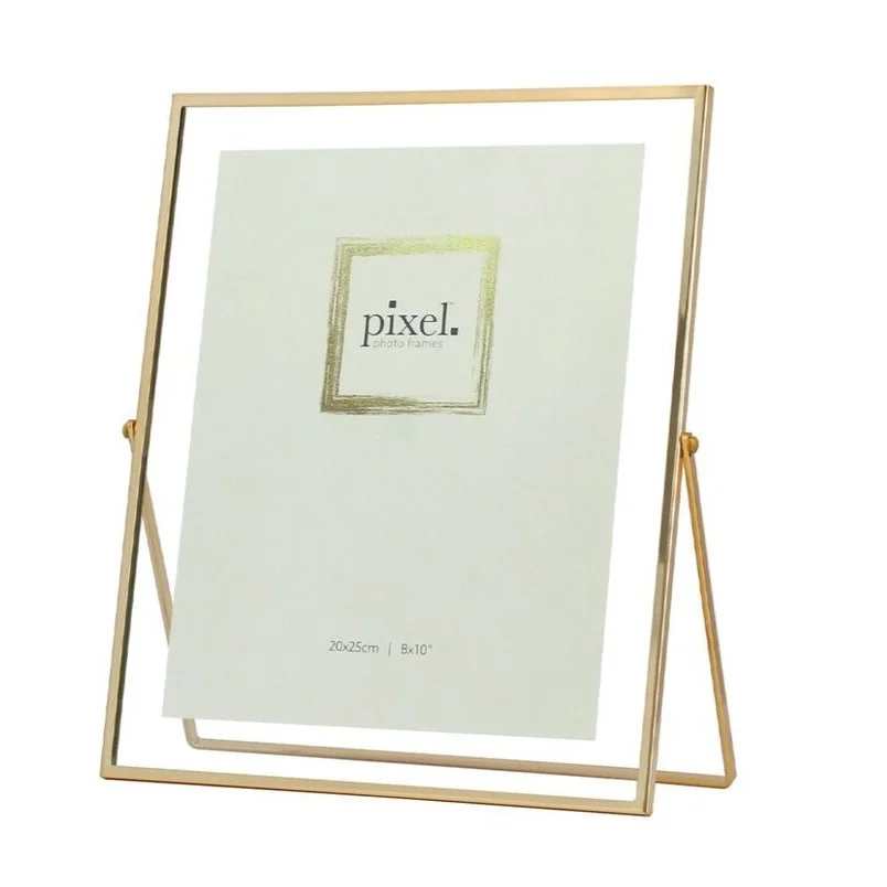 Best Selling Metal Photo Frame Customized Finished Handmade Fancy Photo Holder Vintage Wall Hanging Iron And Glass Photo frame