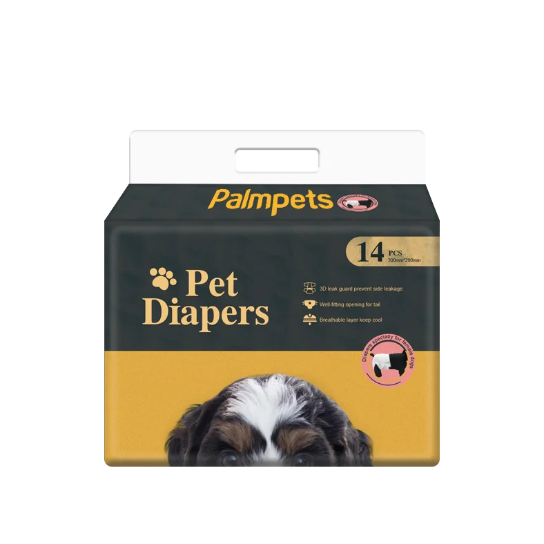 Palmpets pet diaper Size XS for female pet size XS-XXL Disposable diaper for male pet