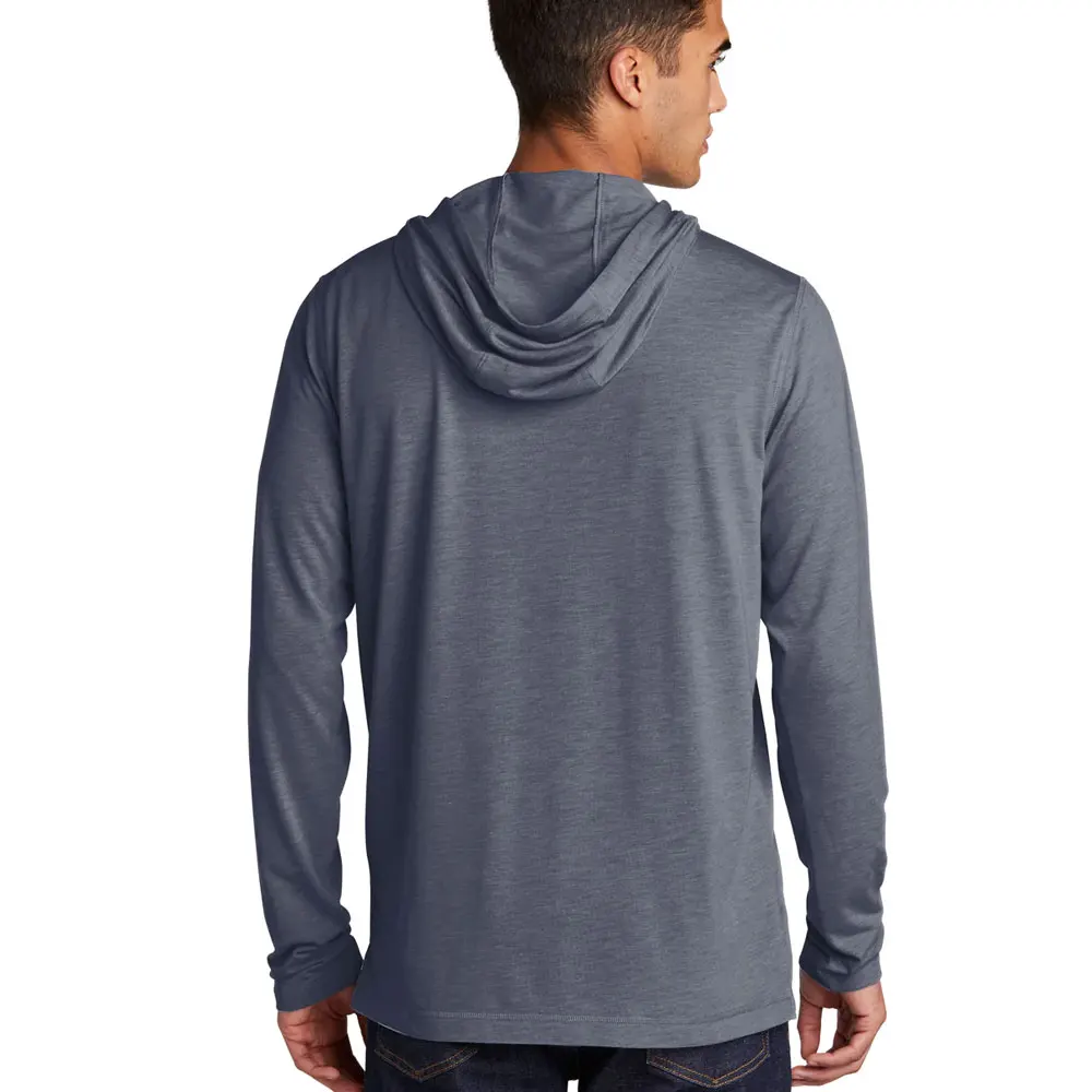 Red Athletic Mens Cotton Long Sleeve Hoodies Winter Fall Drawstring Sweatshirts