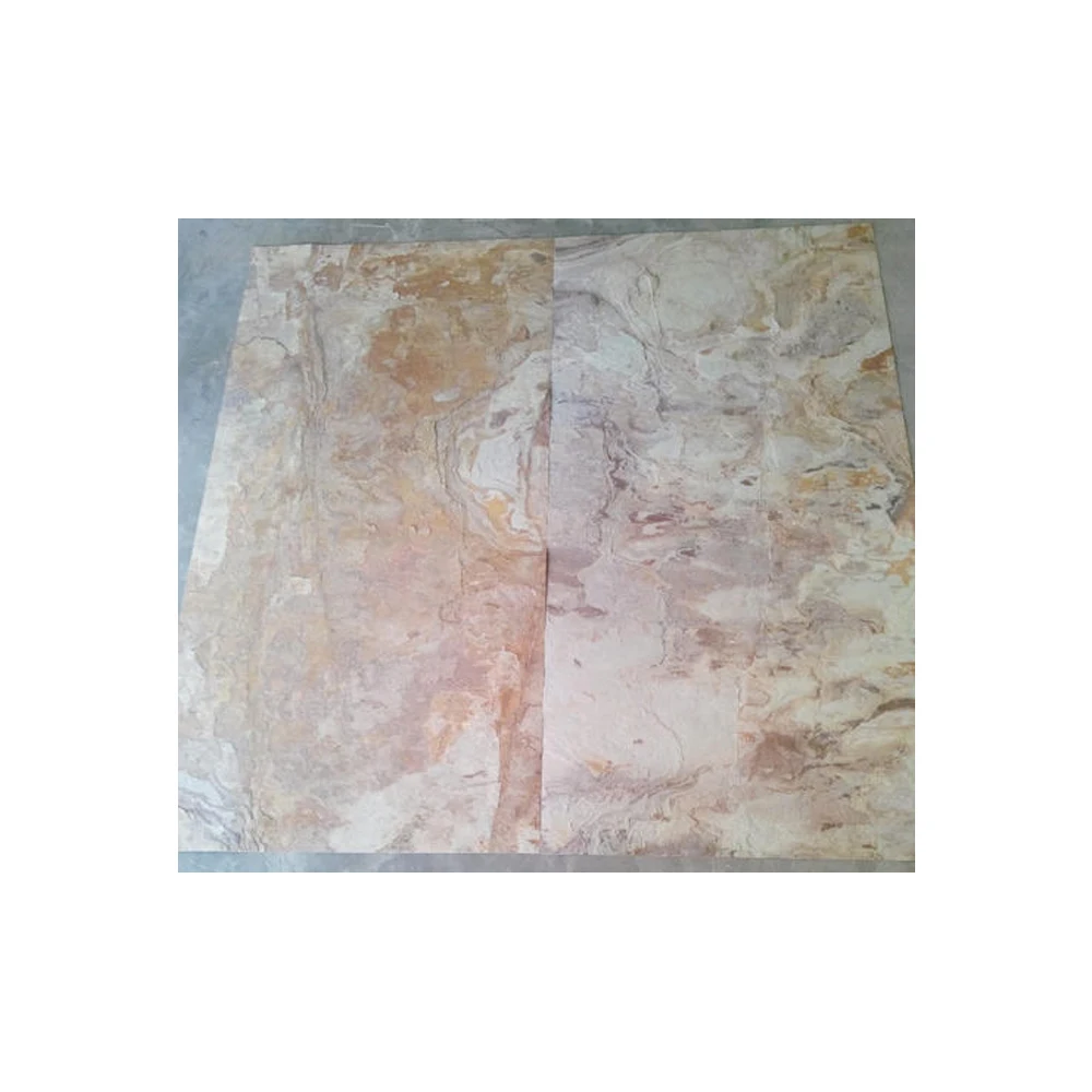 Alluring Design PVC Wooden Material Milky White Slate Stone Veneer Sheets Home Door Laminating Sheet Wholesale Dealer
