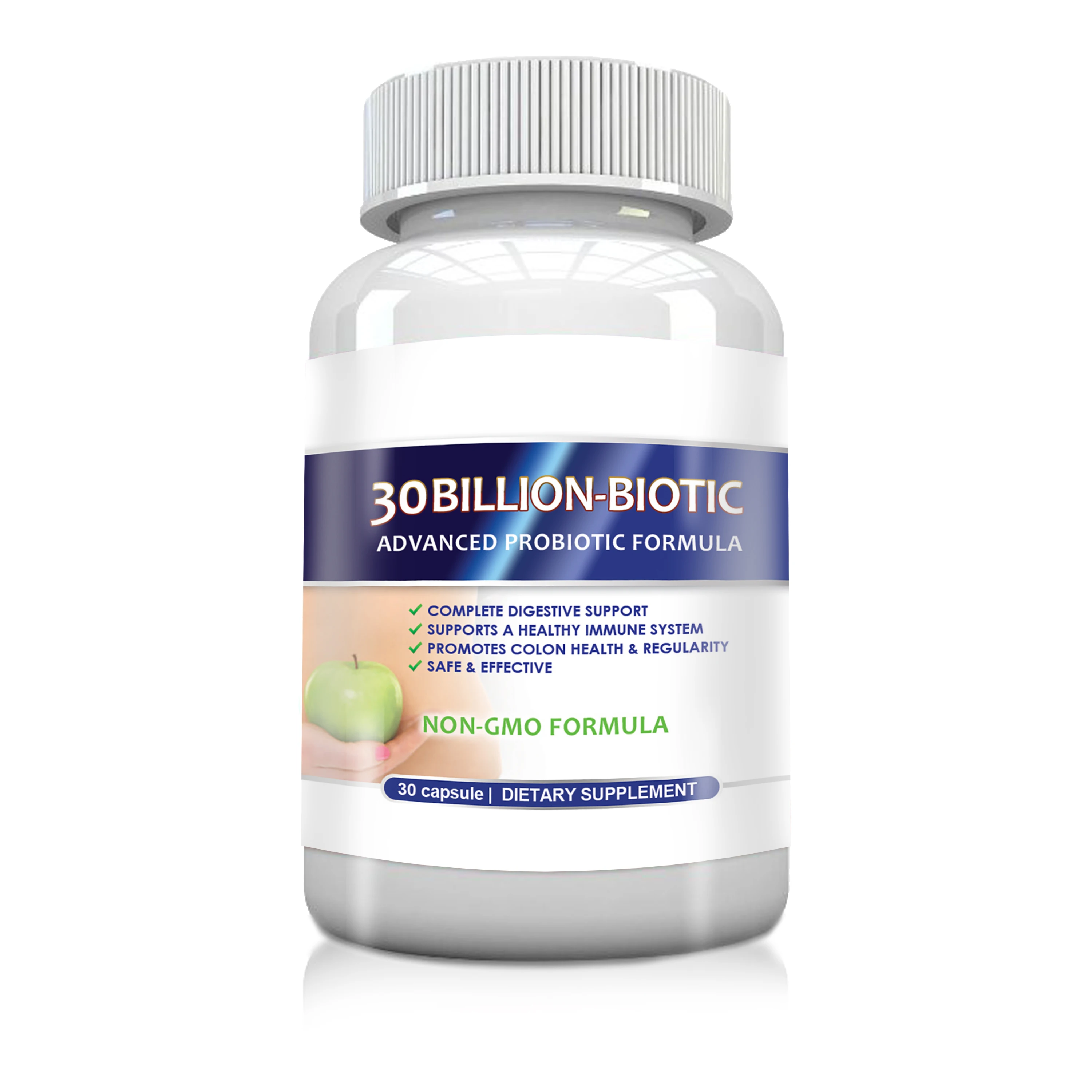 30 Billion Biotic Advanced Probiotic Formula Dietary Supplement 30 Capsule