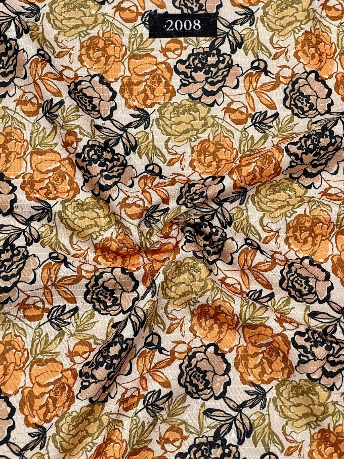 Оптовая продажа индийский и Пакистанский костюм с вышивкой Dupatta цифровая печать полиэфирная кружевная ткань для свадебных штор сумки