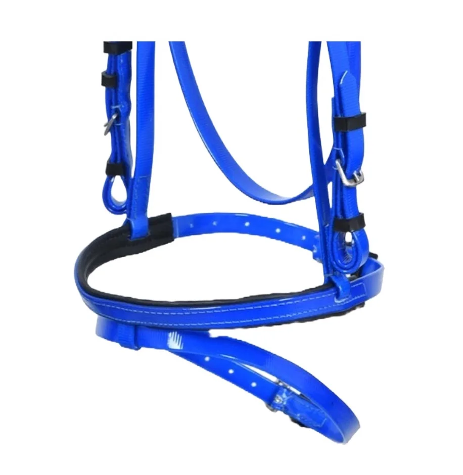 Horse Equestrian PVC Racing Bridle And Rein Set Horse Tack Manufactured in India Biothene Bridle For Horse Riding At Best Price