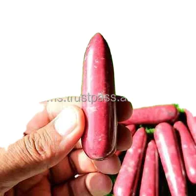 WHOLESALE NATURAL HIGH QUALITY CRYSTAL THULITE MASSAGE WAND CRYSTAL YONI WANDS VAGINA TIGHTENING WAND MASSAGE STICK DILDOS