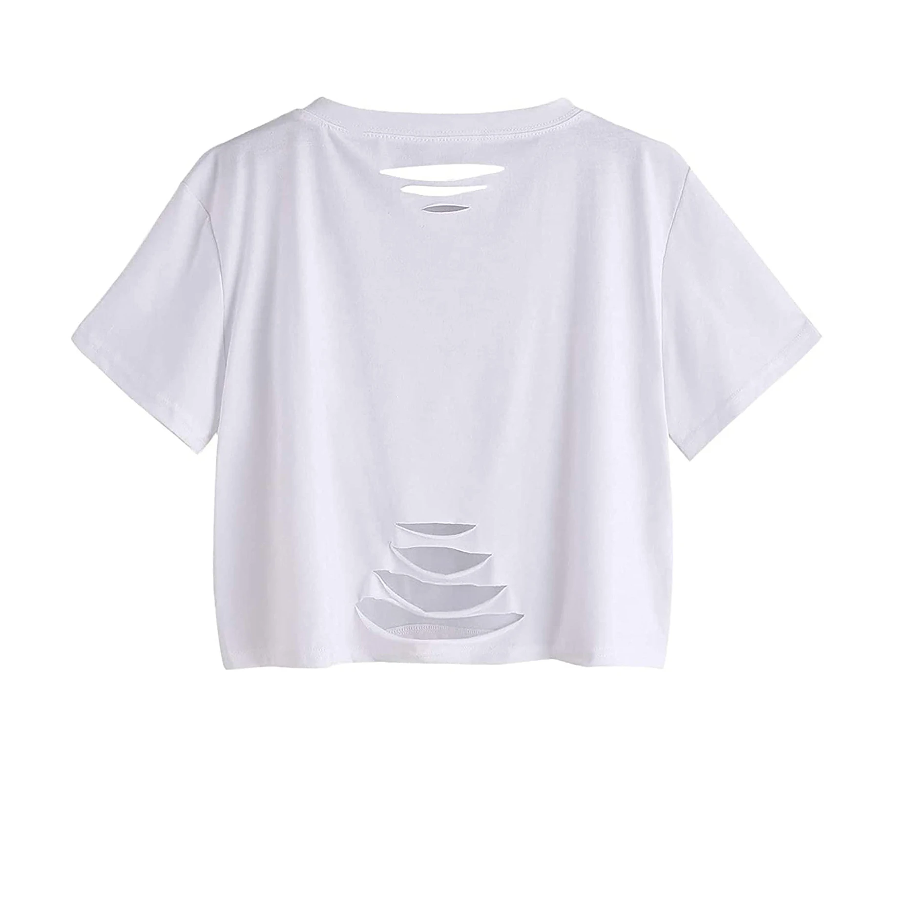 OEM service Sexy Basic Short T-shirts Women Shirts 2023 Short Sleeve Crop Tops with Custom Logo tee shirt