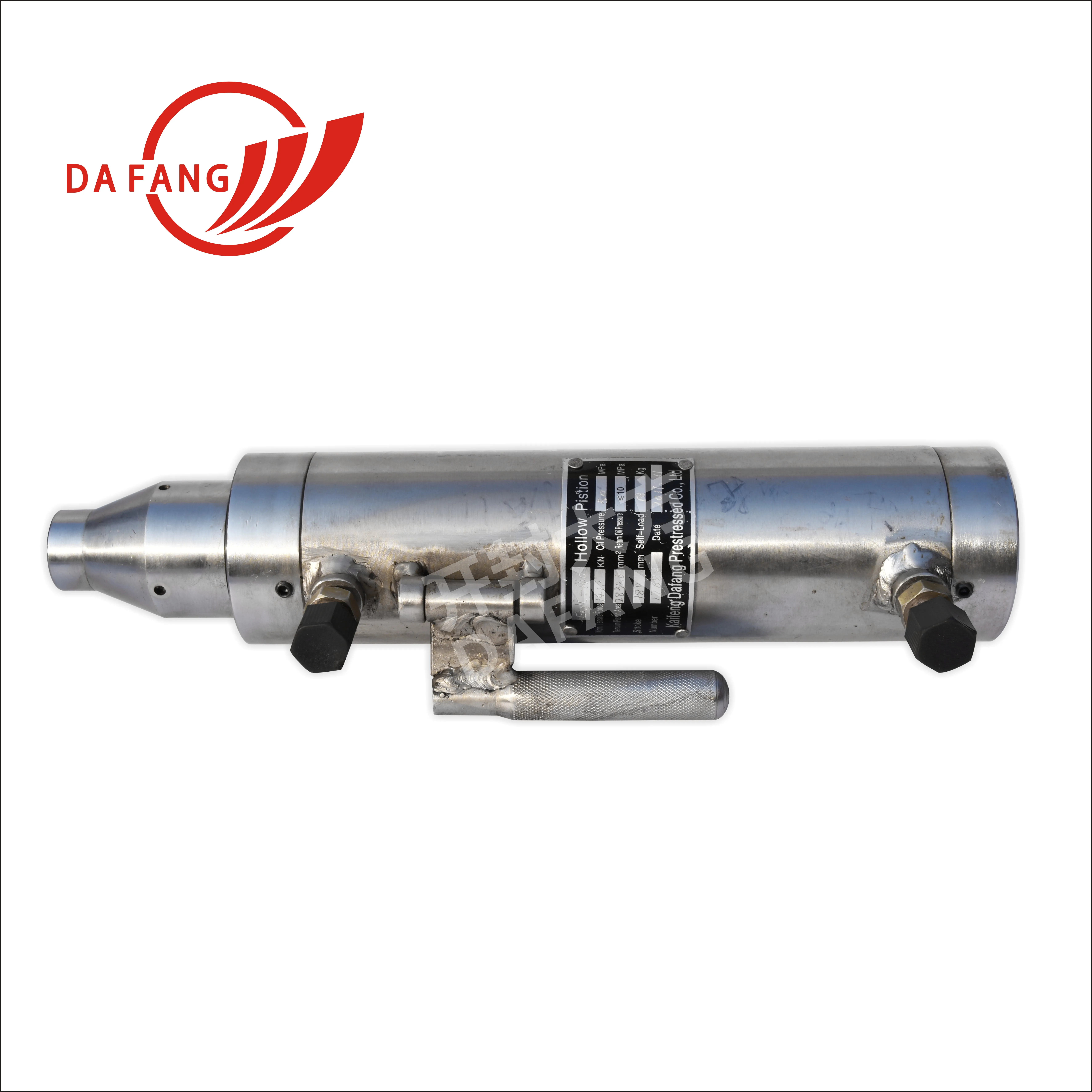 Prestressed machine 25 ton electric hydraulic jack 500 ton hydraulic cylinder