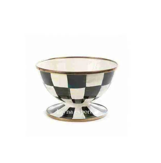 Most selling Designer handicraft metal decorative hand painted  fruit bowl wholesale manufacture bowl supplier