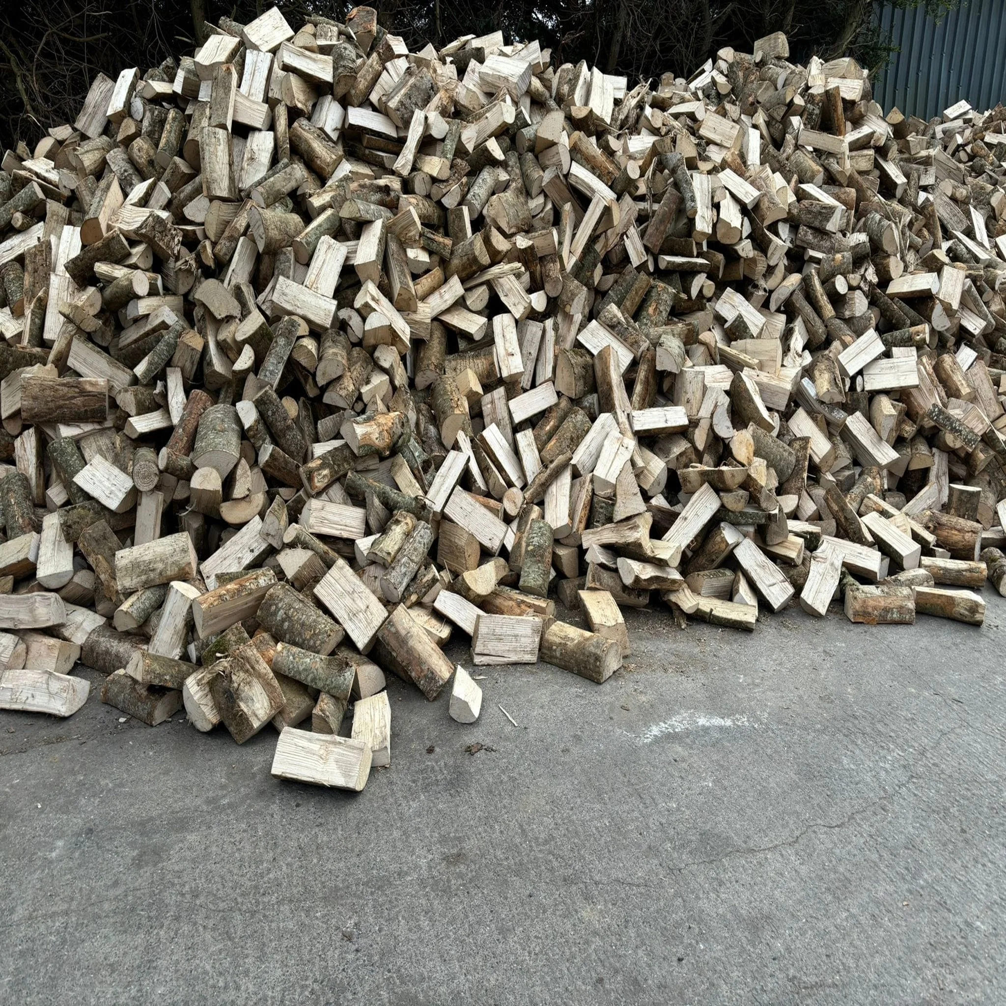 Dried ASH, OAK, BIRCH, BEECH Logs Large Crate Top Quality Kiln Dried Split Firewood / Beech Firewood/ KD firewood on pallet