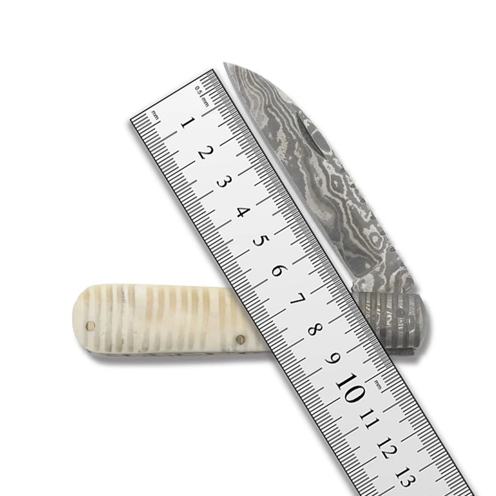 Damascus steel Handmade Full Tang Bushcraft Knife | Fixed Blade Knife Wholesale Price Damascus steel Hunting Knife