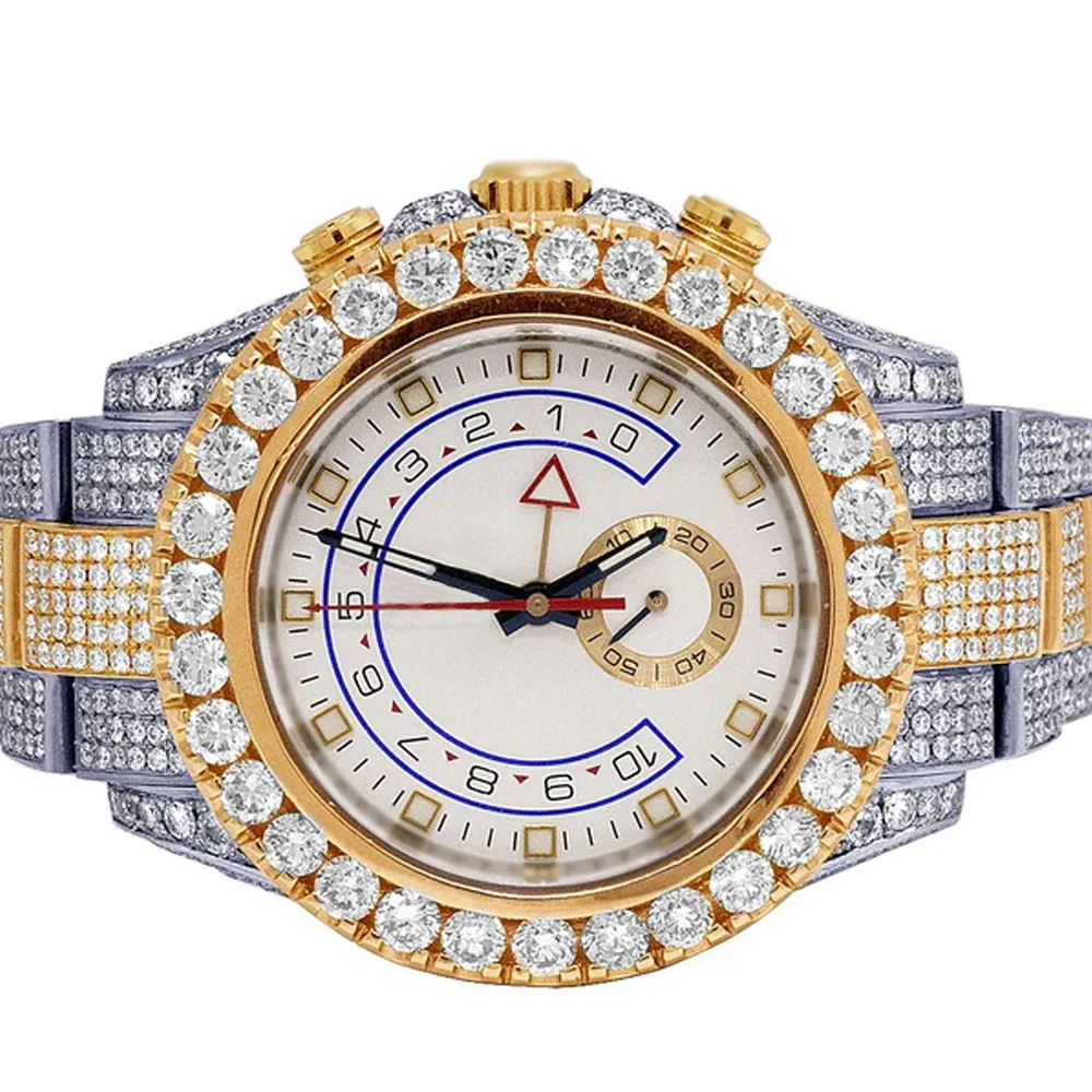 Hip Hop Iced Out Watch Moissanite Diamond Wholesale Luxury Watch Jewelry Men Women Wrist Digital Quartz Watches