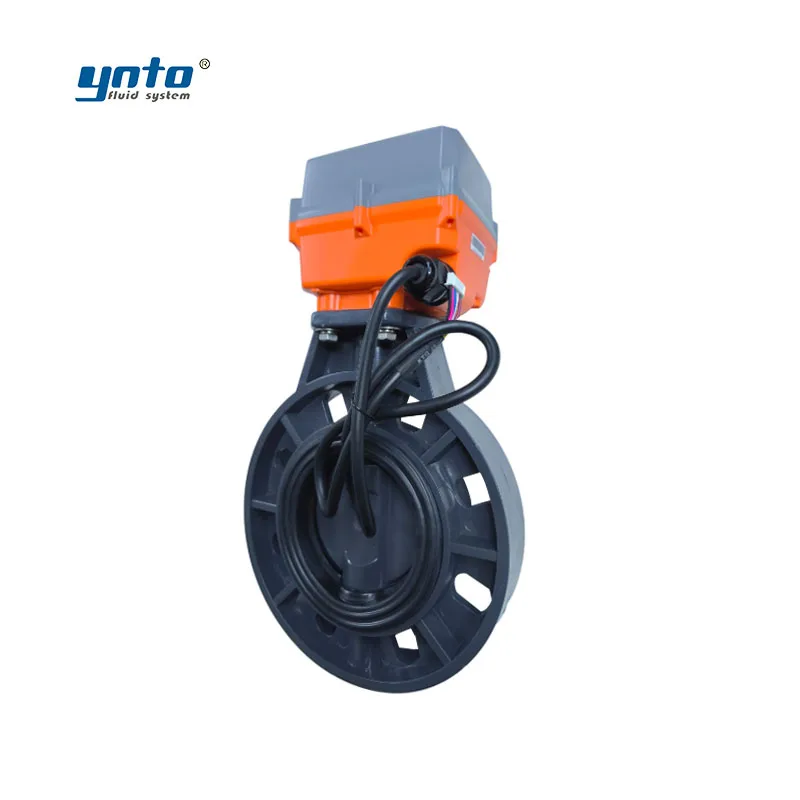 YNTO 24V 12V 220V 230V ВКЛ/ВЫКЛ Дроссельный клапан DC из нержавеющей стали UPVC Клапан