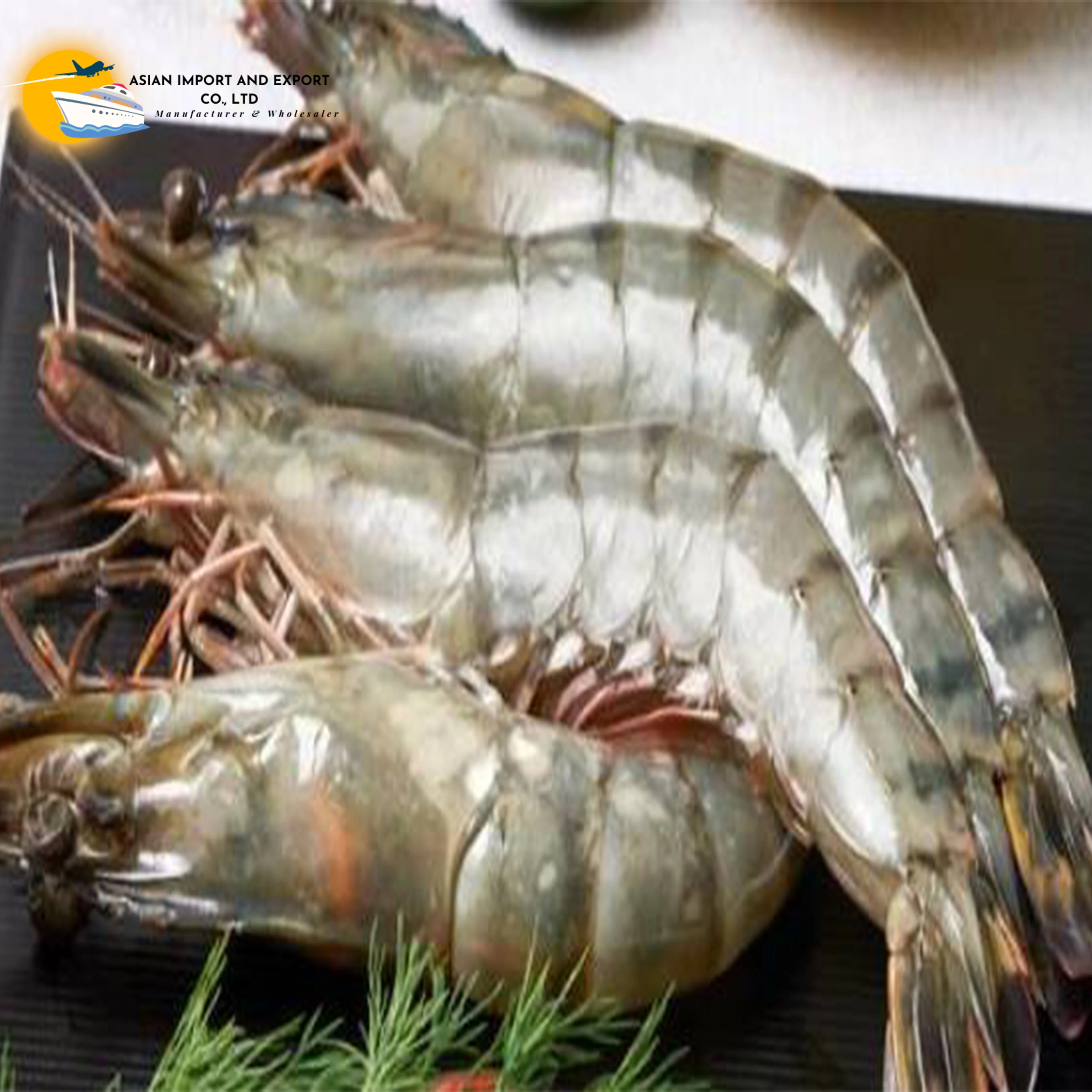 Shrimp Best Quality White and Black tiger Shrimp Export Seafood Fresh Frozen Black tiger shrimp With Cheap Price