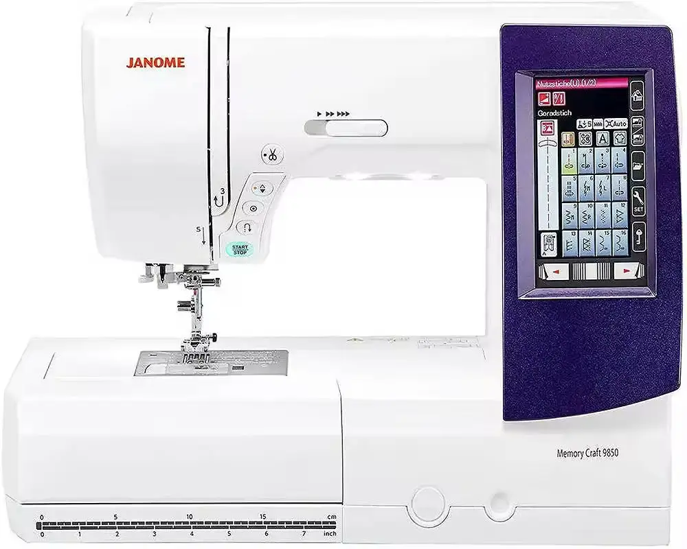Совершенно Новый Janomes Horizon Memory Craft 9850 вышивка и швейная машина